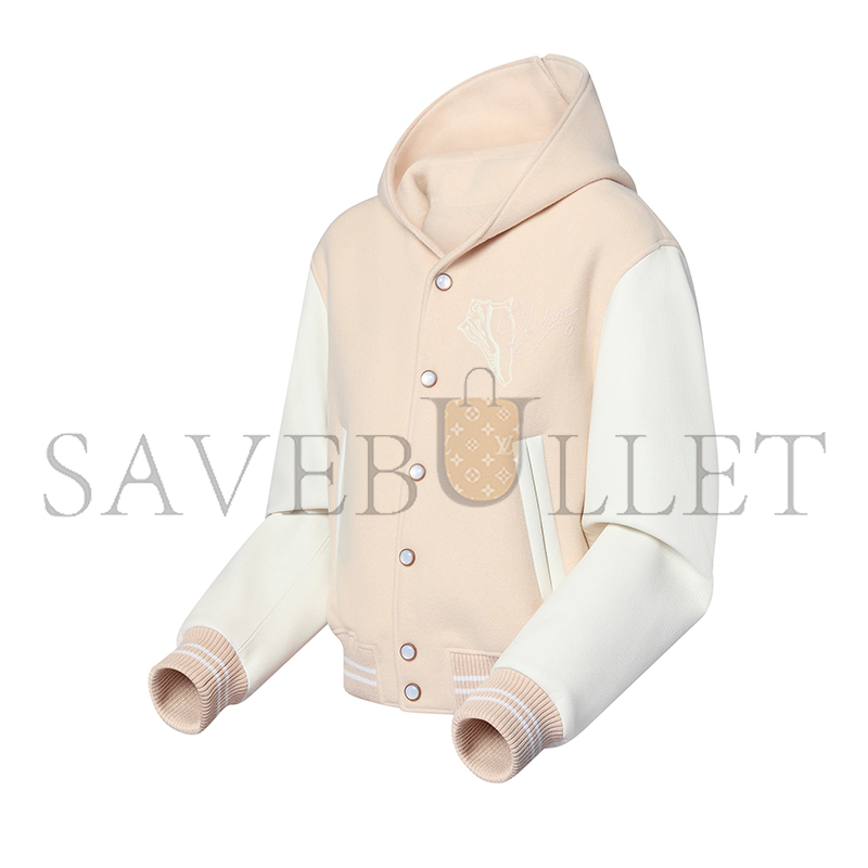 LOUIS VUITTON CALFSKIN SAILOR VARSITY JACKET 1AFQM5